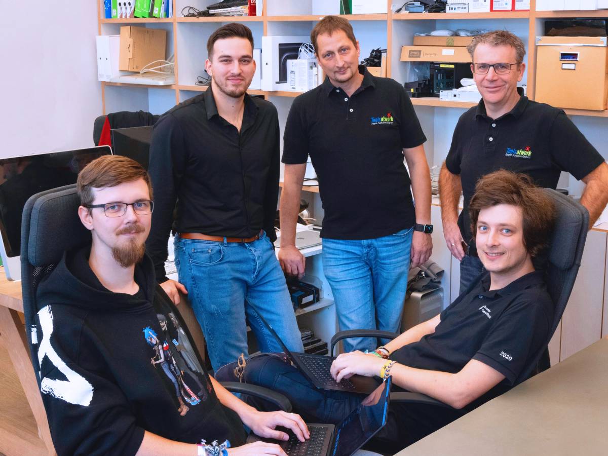 Das Tools at Work Team für IT-Dienstleistungen wie Netzwerktechnik und Client Management