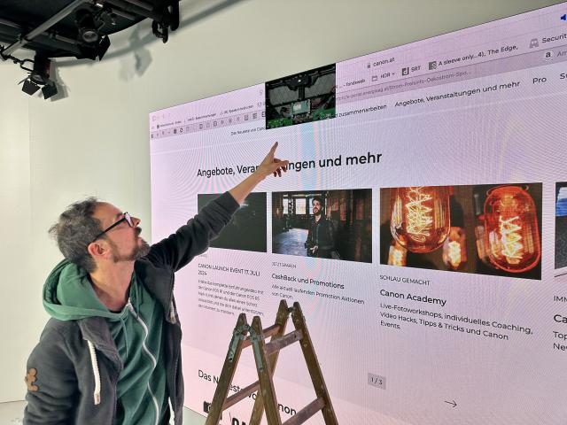 Canon TV-Studio – powered by Tools at Work